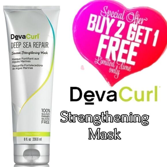DevaCurl Deep Sea Repair & Strengthening Hair Mask - Picture 1 of 10